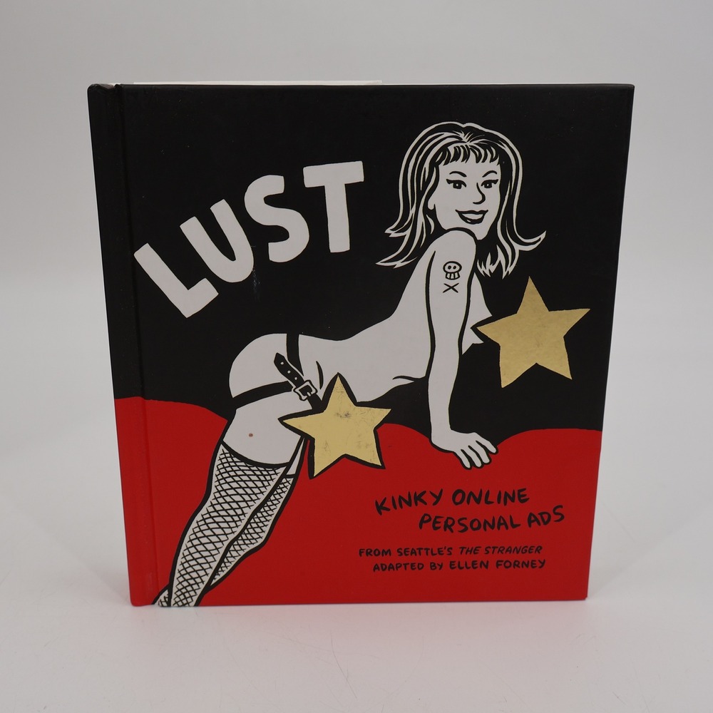 Fantagraphics Lust Graphic Novel Adult Black Red Ellen Forney Hardcover